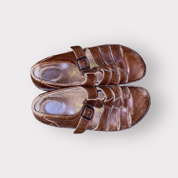 Footprints Brown Leather Shoes Size 11.5 - Picture 4 of 5